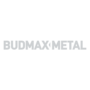 Budmax Metal logo bez tła B&W