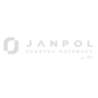 JanPol logo bez tła B&W